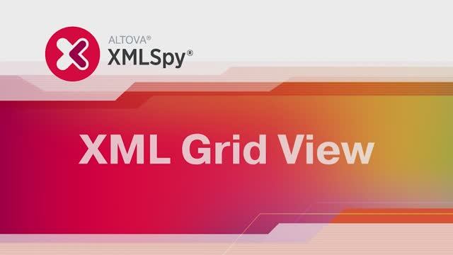03 XML Editor: Grid View смотреть онлайн