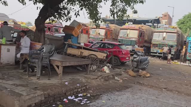 Индия. Прогулка по рыбному рынку в Нью-Дели в формате 4К смотреть онлайн