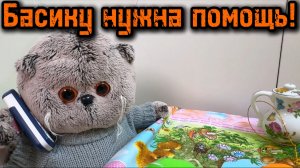 Мультики с игрушками Басик. Басику нужна помощь!