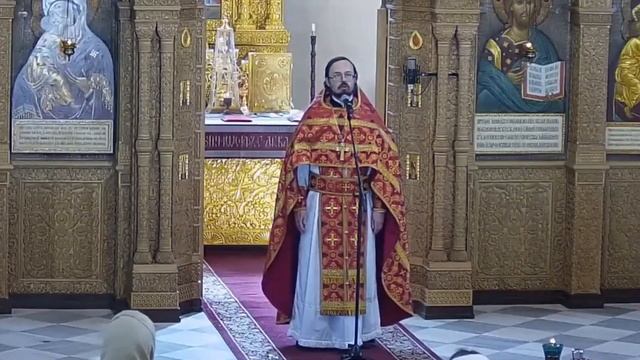 Иисус и самаритянка. Проповедь протоиерея Владимира Хулапа смотреть онлайн