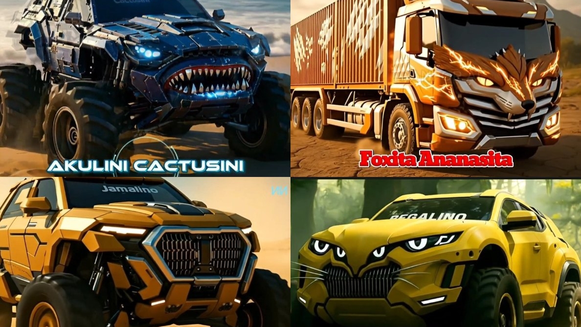 Трансформеры:Превращение Животных в Автомобили 🦊 ➡️ 🚘 смотреть онлайн