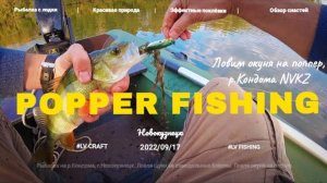 ЗЛЫЕ ОКУНИ НА ПОППЕР. р.Кондома Кузбасс, Сибирь #Новокузнецк #Сибирь #рыбалка #boat #fishing #nature