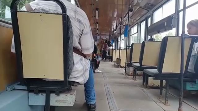 Нижегородский трамвай. Поездка на трамвае КТМ-8 по 2 маршруту смотреть онлайн