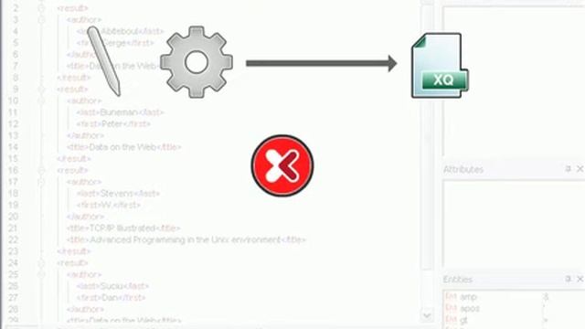 16 Altova XMLSpy - Edit, Debug and Execute XQuery смотреть онлайн