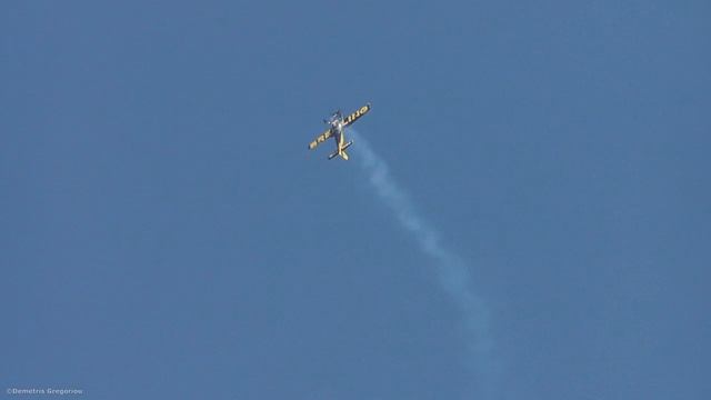 BREITLING Extra 300 Aerobatic Airshow! Loops, Rolls, Spins, Low Passes, Takeoff, Landing And More!