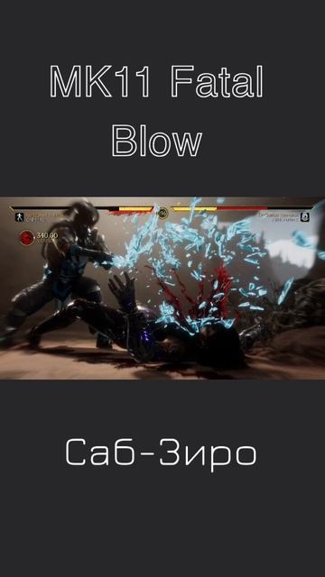 MK 11 Fatal Blow Саб-Зиро
