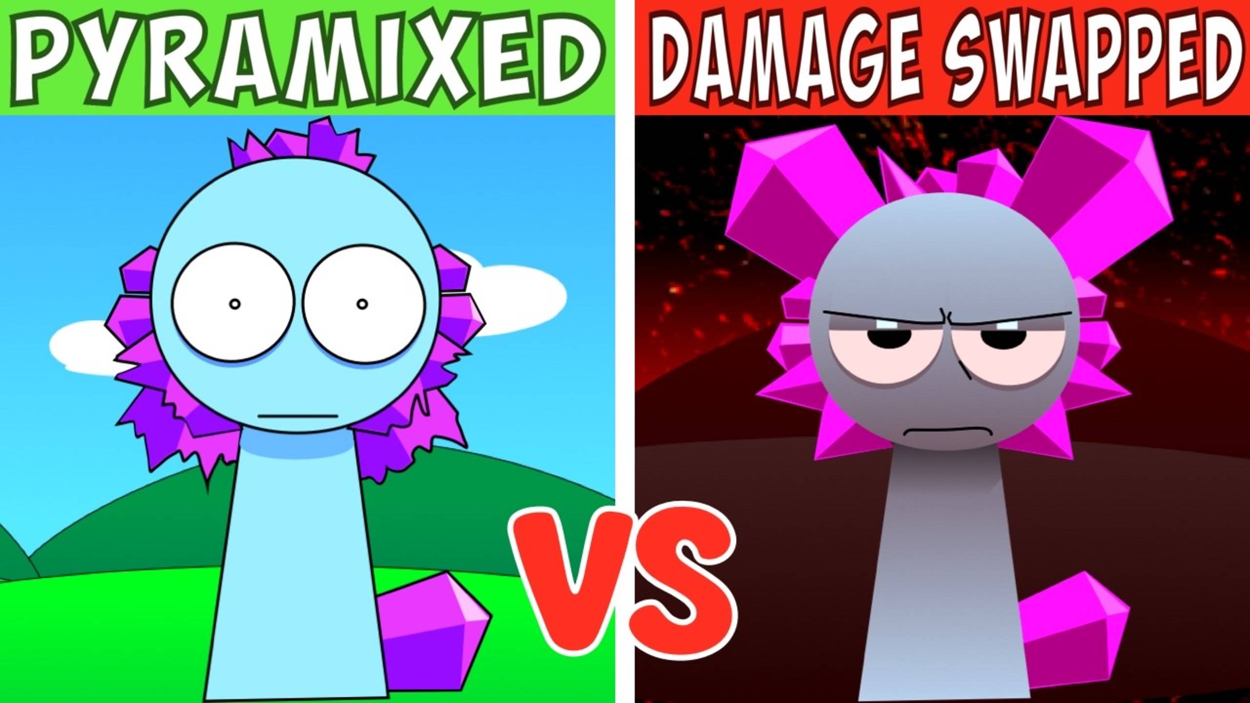 💥 Pyramixed VS DAMAGE Swapped — Эпичная битва Sprunki! | Incredibox#sprunki #pyramixed #damage смотреть онлайн