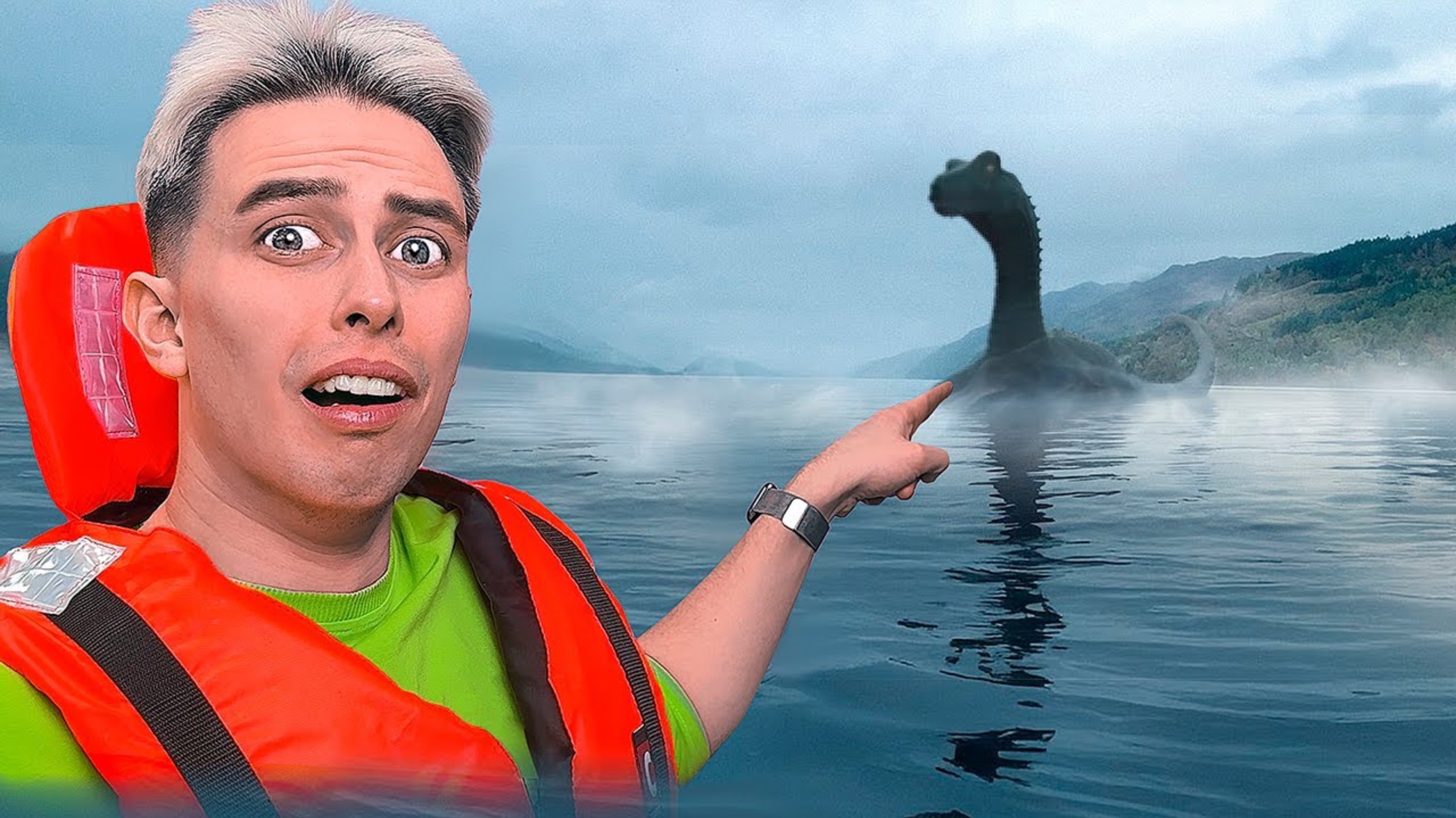 Я смог снять ЛОХНЕССКОЕ ЧУДОВИЩЕ в Реальной Жизни!