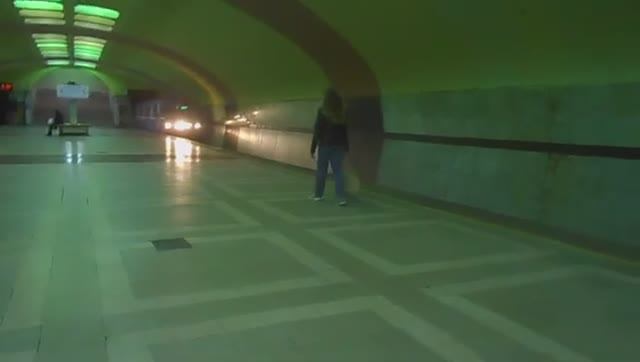 Нижегородское метро. Перегонка "Номерного" по станции "Канавинская" смотреть онлайн