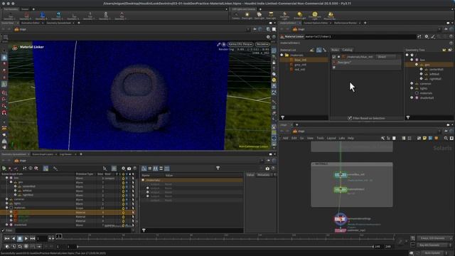 18 _ LookDev Practice _ Material Linker смотреть онлайн