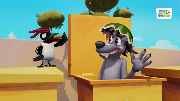 Ну, Погоди! Каникулы – 4 выпуск – Пляж – Союзмультфильм HD