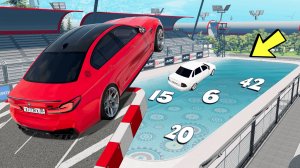 НОВОЕ ШОУ! БАСКЕТБОЛ МАШИНАМИ В BEAMNG DRIVE