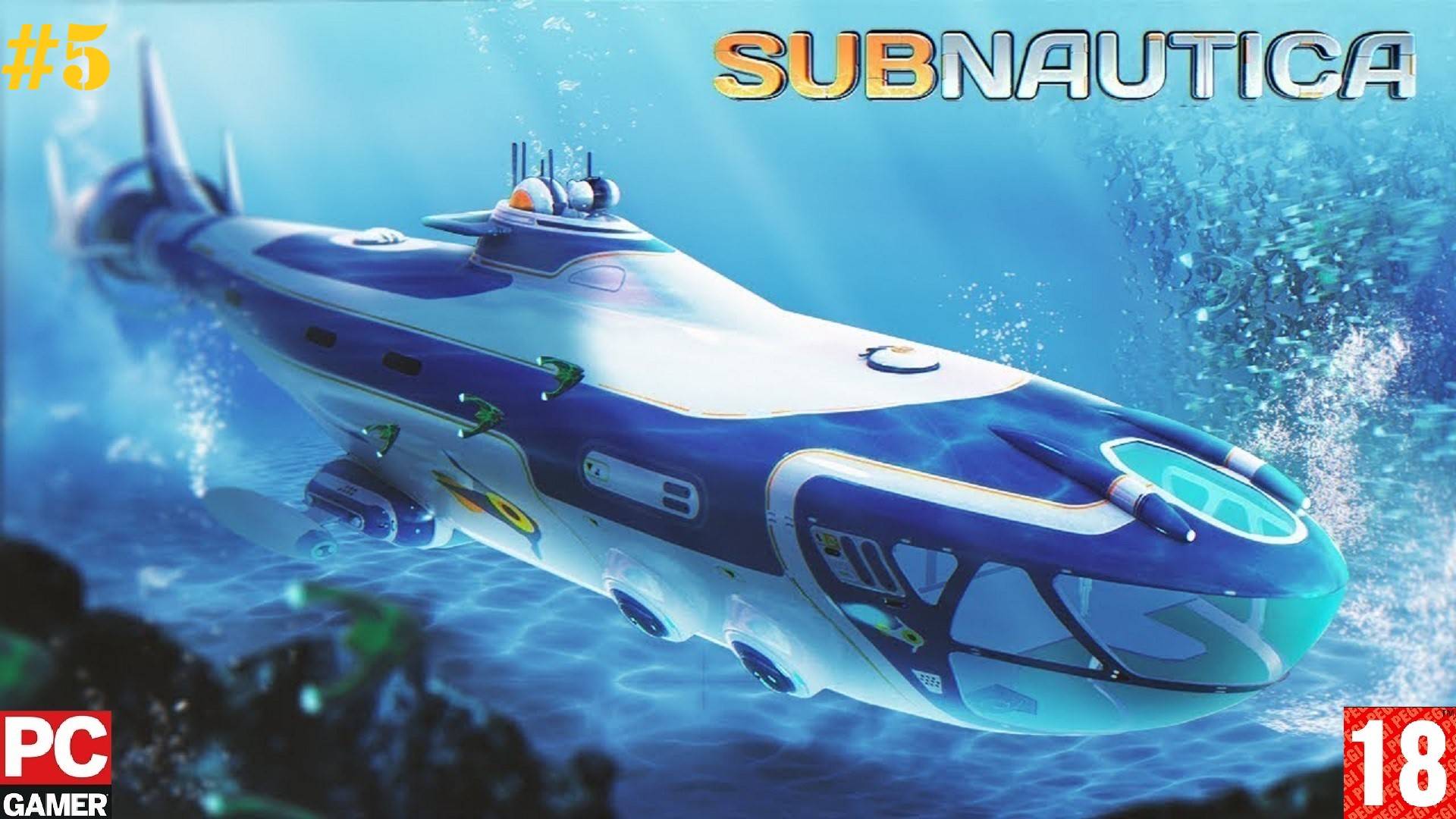 Subnautica (2018) (PC) - Прохождение #5. (без комментариев) на Русском.