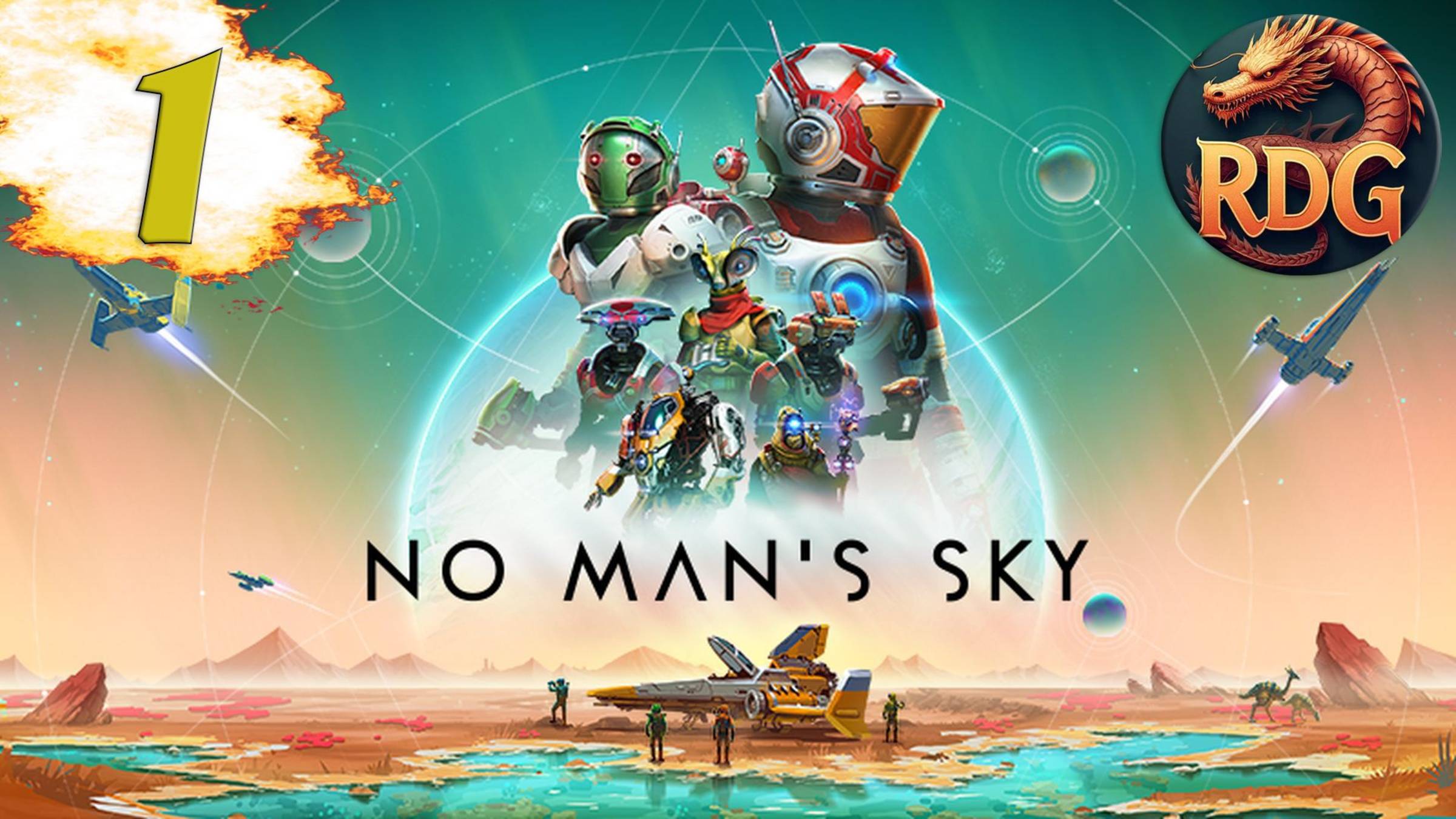 No Man's Sky летим в космос #1 смотреть онлайн