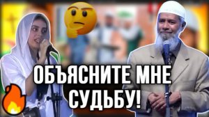 Пакистанская актриса Яшма Гилл задает доктору Закиру Наику сложный вопрос "о судьбе" 🔥
