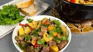 Сыта и довольна вся семья! Чанахи в горшочке, вкусно и просто. Ну просто нельзя не приготовить!