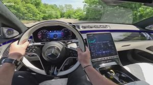 Mercedes-Benz S-Class S580 Long 2025 POV Test Drive