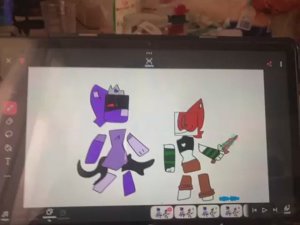 Эна BBQ VS Дарина косплей Элис FPE