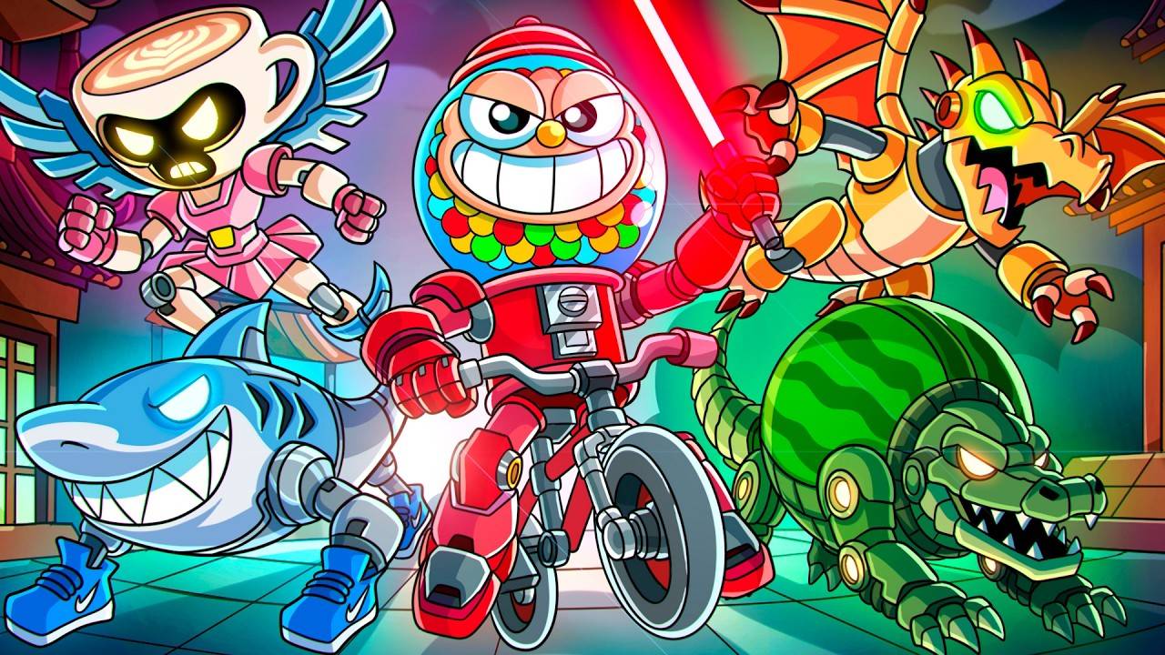 БРЕЙНРОТ, но ВСЕ РОБОТЫ! Italian Brainrot анимации смотреть онлайн