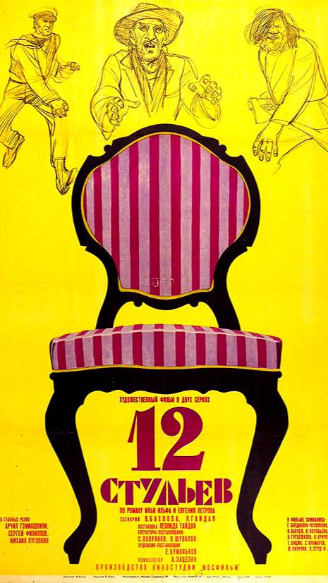 По местам съемок фильма "Двенадцать стульев" | Полная версия на канале смотреть онлайн