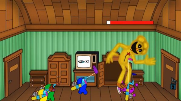 AMONG US ПРОТИВ.....