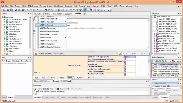 13 XBRL Formula Creation using Table Linkbase View смотреть онлайн