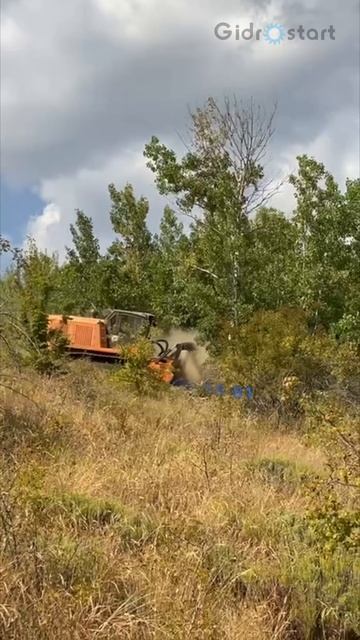 🚜 В Крыму, возле Алушты, в дело вступил FAE PT-300!