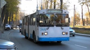 Троллейбус Екатеринбурга БТЗ-5201 борт. №366 маршрут №12 на остановке "Улица Краснофлотцев"