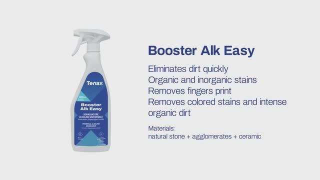 Очиститель натурального и искусственного камня Tenax Booster ALK Easy Spray (щелочь) 0,75л смотреть онлайн