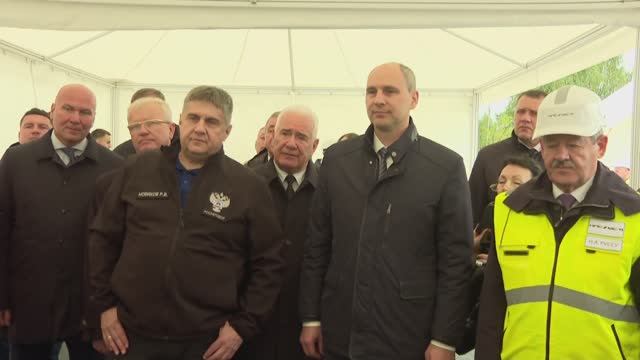 2025_09_10_Паслер и Росавтодор дали старт строительству путепровода на трассе Р-354 смотреть онлайн