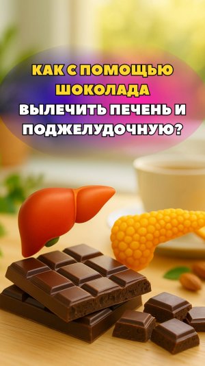 КАК С ПОМОЩЬЮ ШОКОЛАДА ВЫЛЕЧИТЬ ПЕЧЕНЬ И ПОДЖЕЛУДОЧНУЮ?