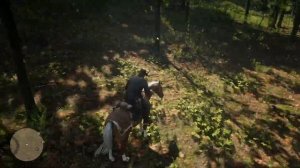 Медведь против Артура — эпик битва в лесу! Red Dead Redemption 2 #7