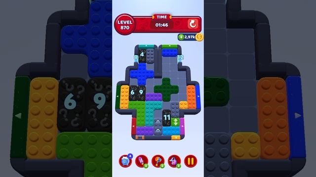 Color Block Jam 870 Уровень смотреть онлайн