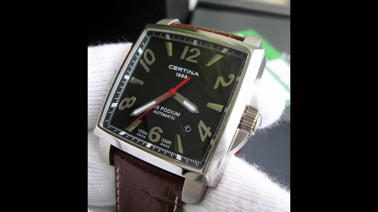 CERTINA DS Podium Watch C001-507-16-057-00 смотреть онлайн