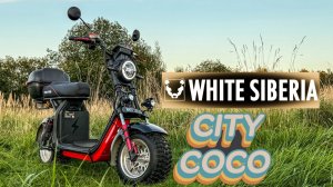 Электроскутер для деревни и не только White Siberia Citycoco. Обзор и тест электротранспорта.
