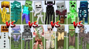 ТУРНИР НА ТИТАНОВ , часть 2 Битва мобов в Майнкрафте с модами