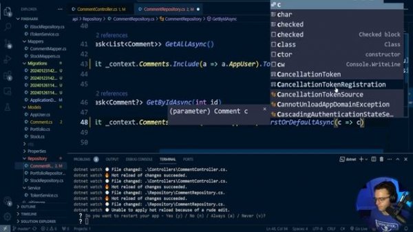 58. ASP.NET Core Web API .NET 8 2024 - 30. User Generated Content