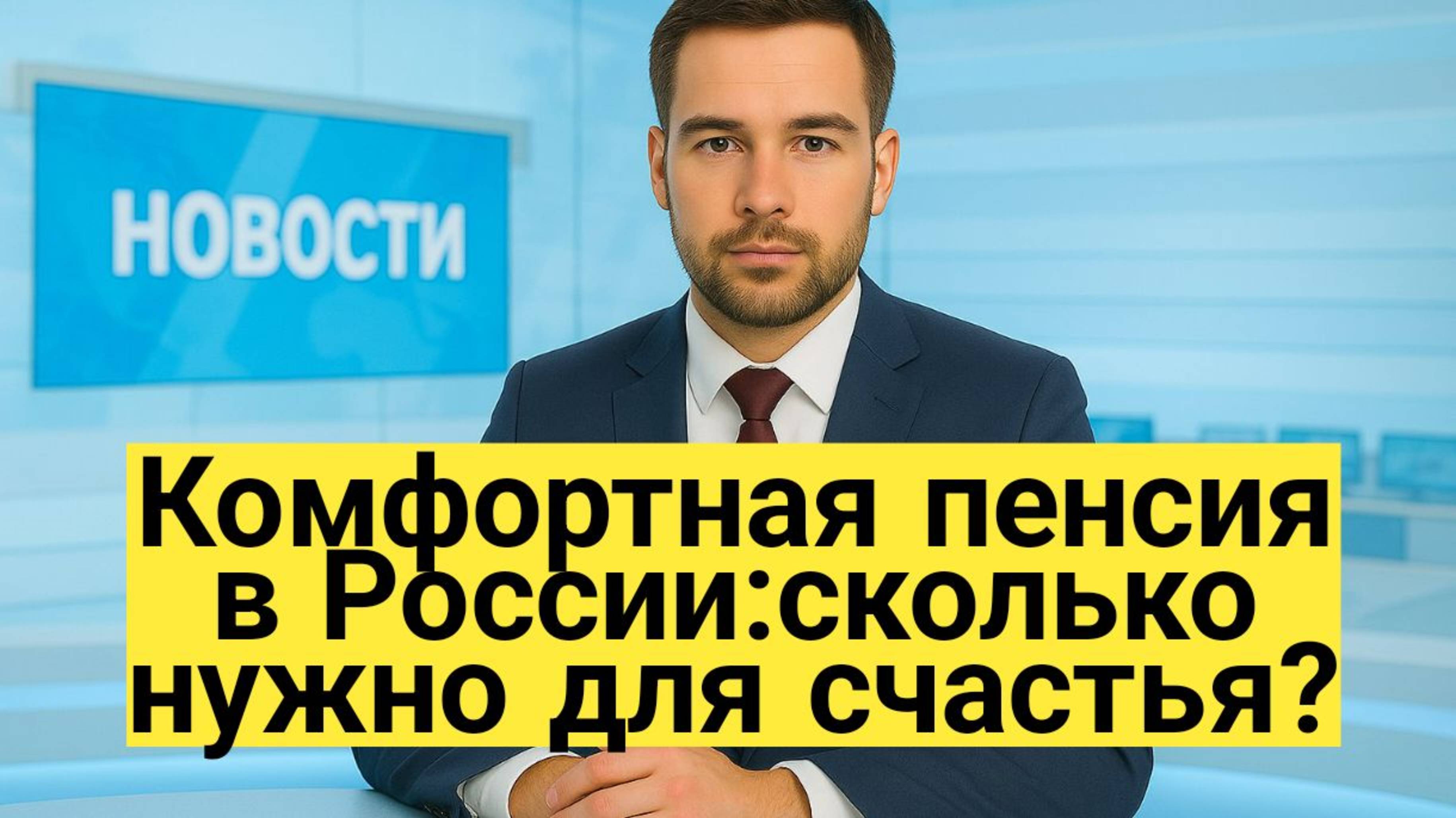 Комфортная пенсия в России:сколько нужно для счастья, что думают россияне смотреть онлайн