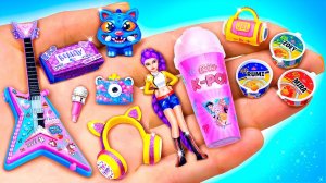 Миниатюрные поделки в Кейпоп стиле - 10 идей для кукол ЛОЛ ОМГ!