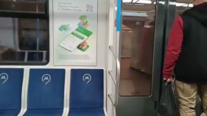 Московское метро. поездка на 81-765 от "Красносельской" до "Охотного ряда"