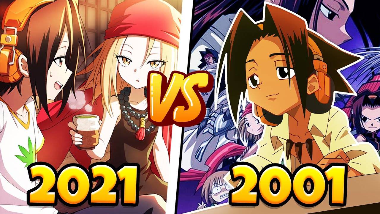 Шаман кинг 2021 Vs Shaman King 2001