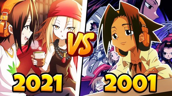 Шаман кинг 2021 vs Shaman King 2001