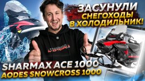 Засунули снегоход в холодильник!? / Sharmax ACE 1000 vs Aodes Snowcross 1000