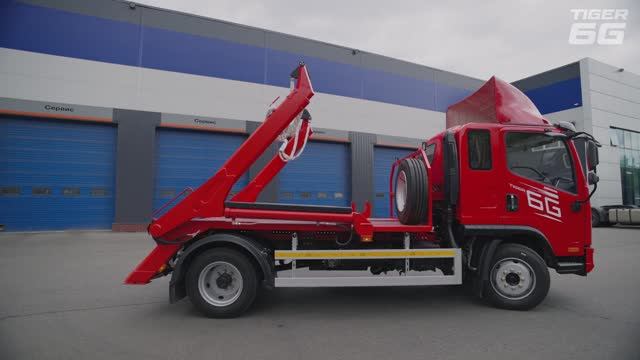 Портальный погрузчик TKL на базе шасси FAW TRUCKS TIGER 6G