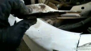 Замена крыла и фары Subaru traviq, Opel zafira A