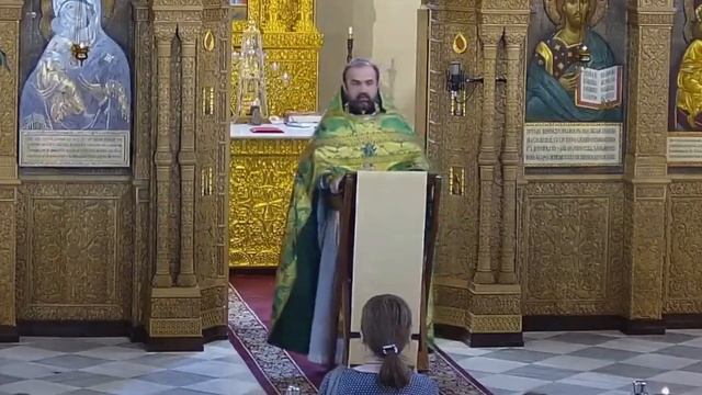 День рождения Церкви. Проповедь протоиерея Александра Сорокина смотреть онлайн