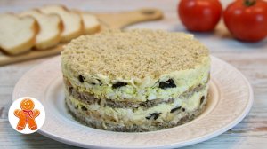 Слоеный салат "Ворожея" ✧ Один из моих любимых салатов