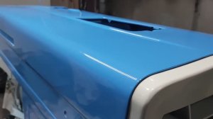 Покрасил старый капот МТЗ