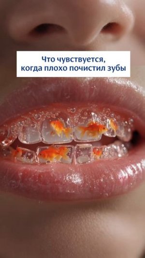 Ощущение аквариума в зубах