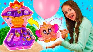 🎈 В небе шар…Pinky Promise новый житель города! Открой фигурку-сюрприз и познакомься с ним первым!